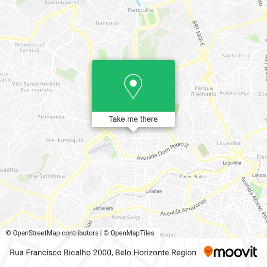 Rua Francisco Bicalho 2000 map