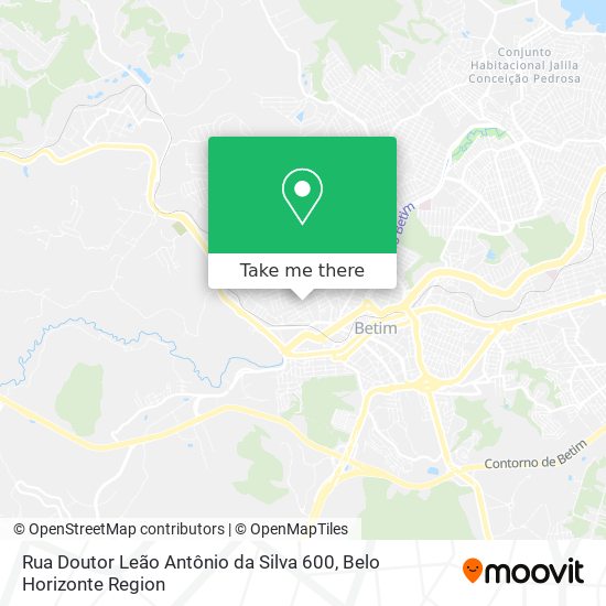 Rua Doutor Leão Antônio da Silva 600 map