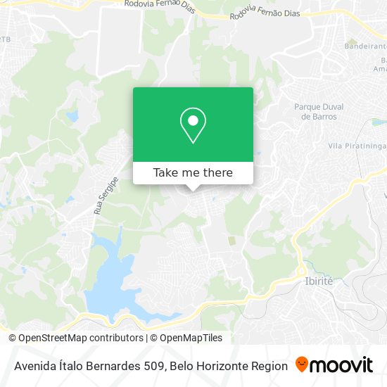 Avenida Ítalo Bernardes 509 map