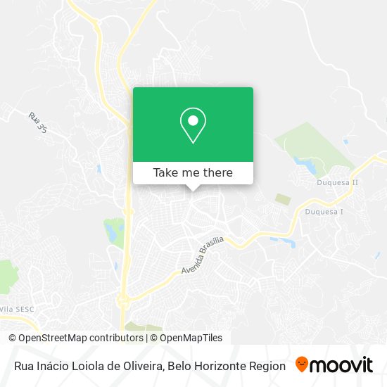 Rua Inácio Loiola de Oliveira map
