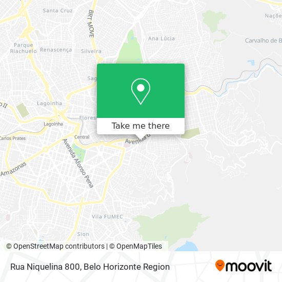 Rua Niquelina 800 map