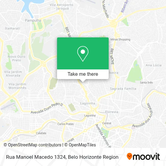 Rua Manoel Macedo 1324 map