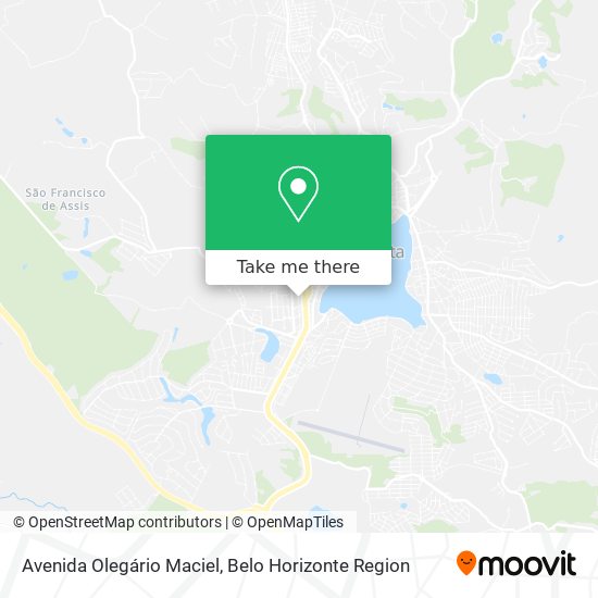 Avenida Olegário Maciel map