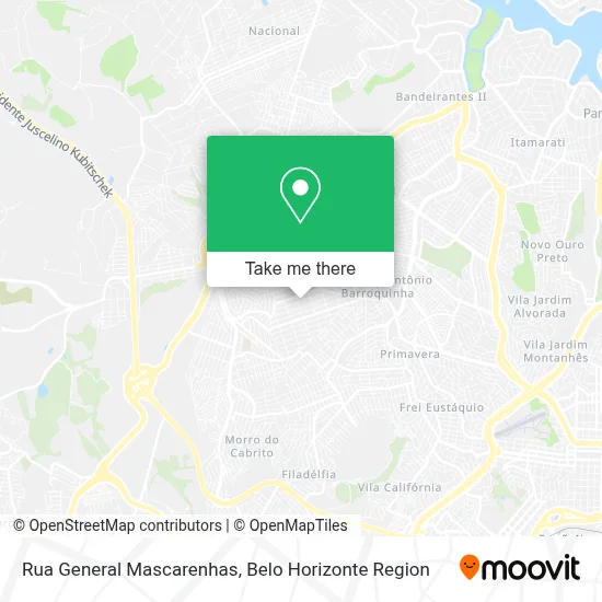 Rua General Mascarenhas map