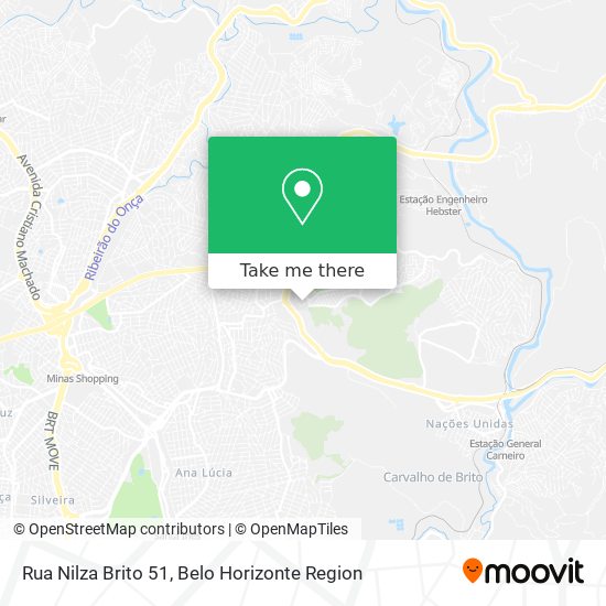 Rua Nilza Brito 51 map