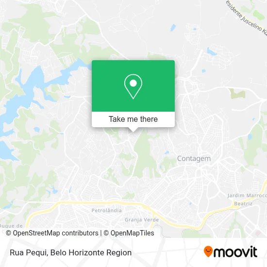 Rua Pequi map