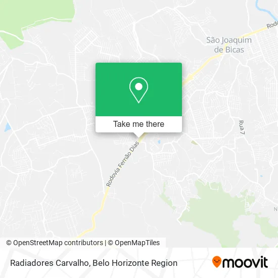 Radiadores Carvalho map