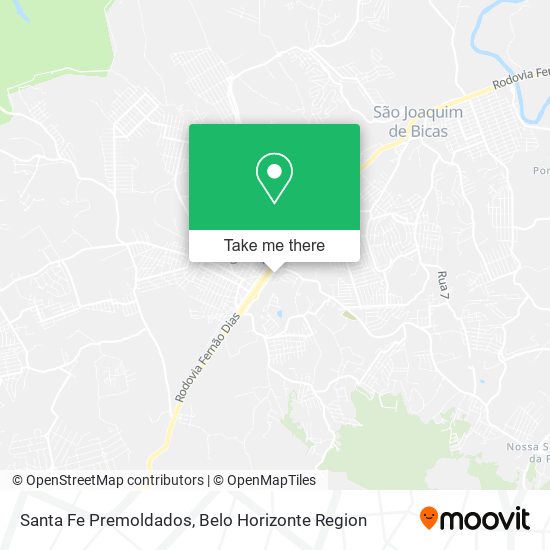 Santa Fe Premoldados map