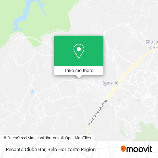 Recanto Clube Bar map