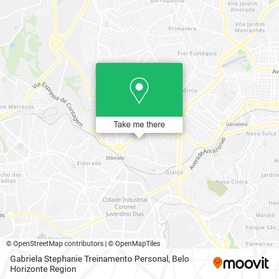 Gabriela Stephanie Treinamento Personal map