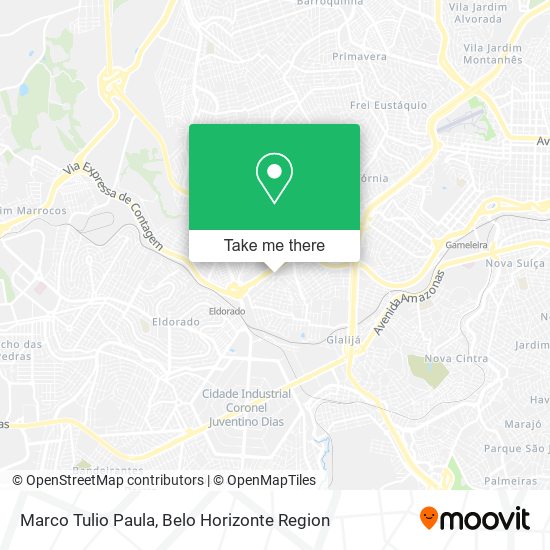 Marco Tulio Paula map