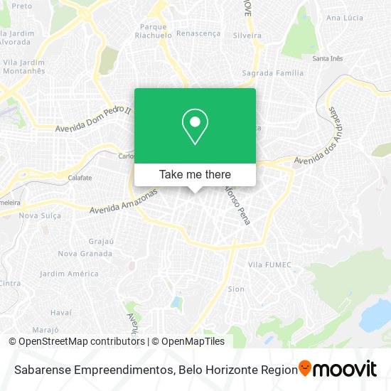 Sabarense Empreendimentos map