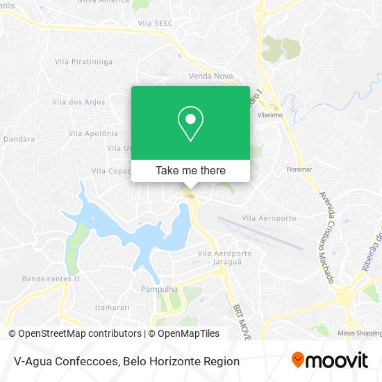 V-Agua Confeccoes map