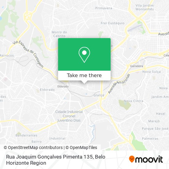 Rua Joaquim Gonçalves Pimenta 135 map
