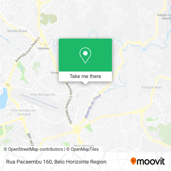 Rua Pacaembu 160 map