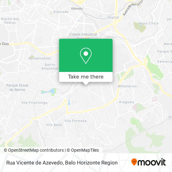 Rua Vicente de Azevedo map