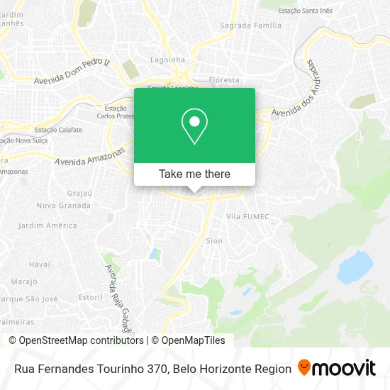 Rua Fernandes Tourinho 370 map