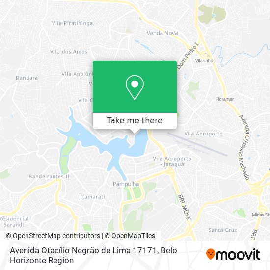 Avenida Otacílio Negrão de Lima 17171 map