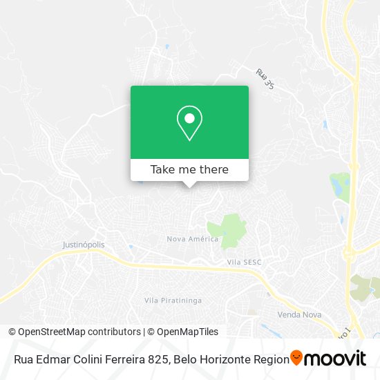 Rua Edmar Colini Ferreira 825 map