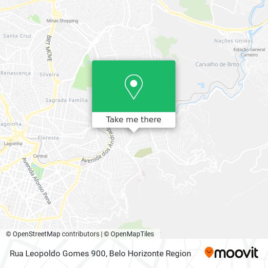Rua Leopoldo Gomes 900 map