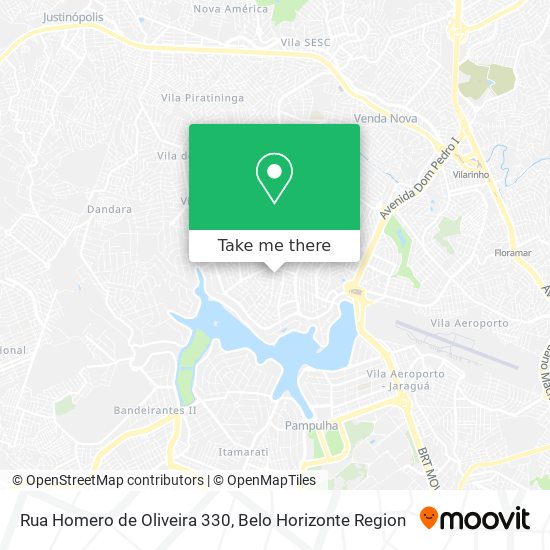 Rua Homero de Oliveira 330 map