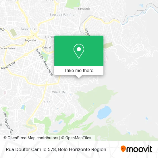 Rua Doutor Camilo 578 map
