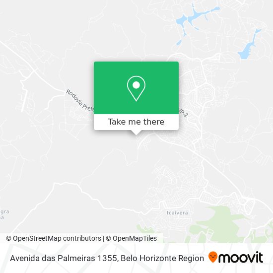 Avenida das Palmeiras 1355 map