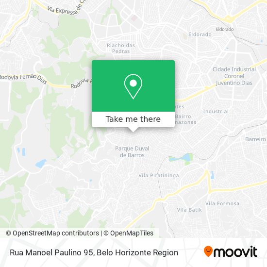 Rua Manoel Paulino 95 map