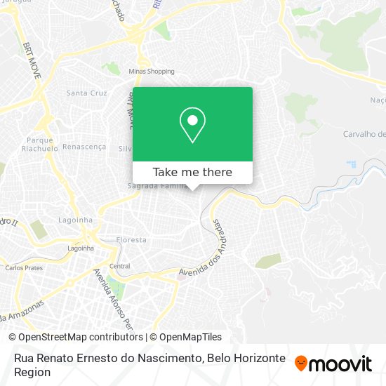 Rua Renato Ernesto do Nascimento map