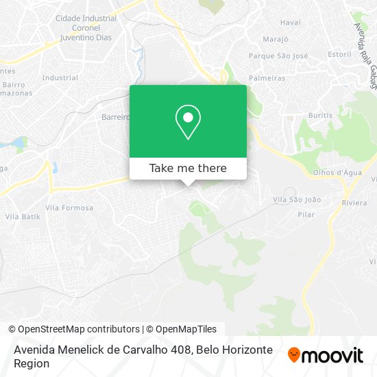 Avenida Menelick de Carvalho 408 map