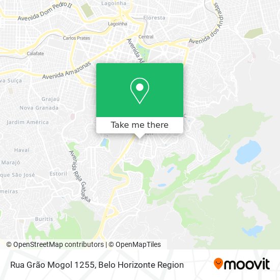 Rua Grão Mogol 1255 map