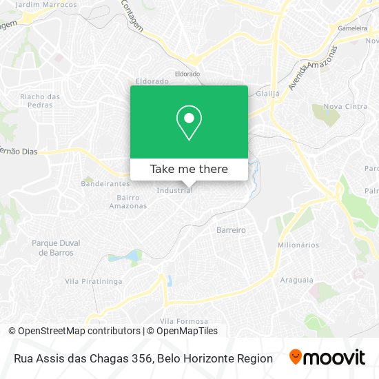 Rua Assis das Chagas 356 map