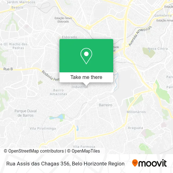 Rua Assis das Chagas 356 map