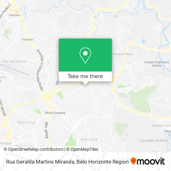 Rua Geralda Martins Miranda map