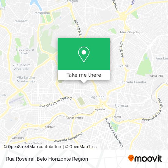 Rua Roseiral map