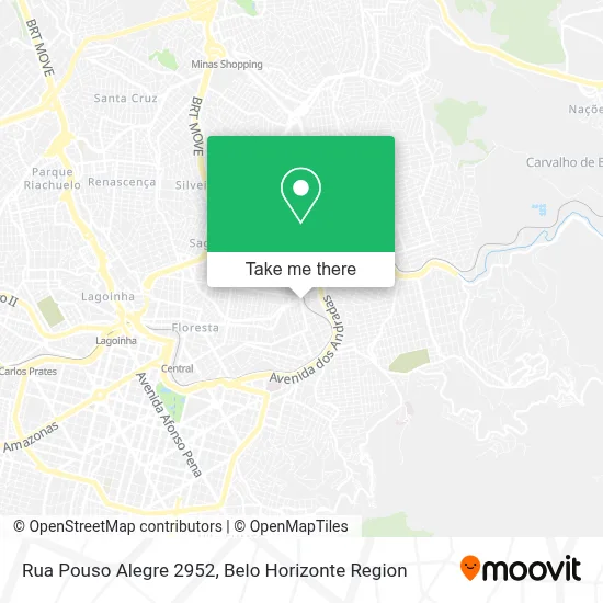 Rua Pouso Alegre 2952 map