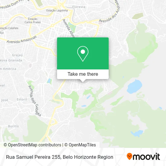Rua Samuel Pereira 255 map
