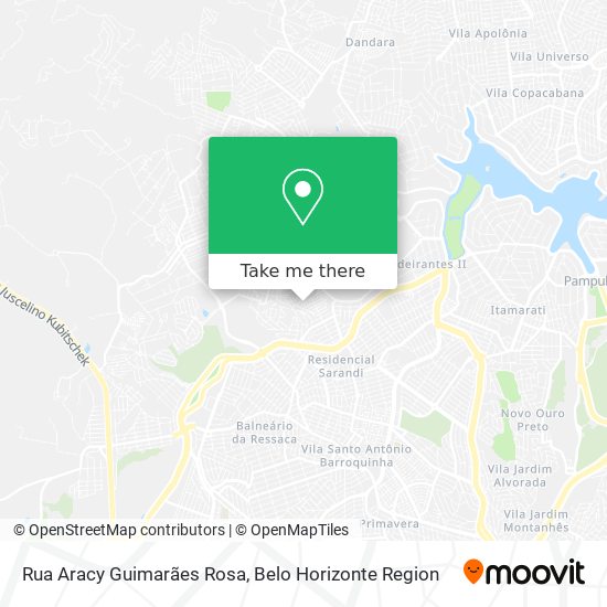Rua Aracy Guimarães Rosa map
