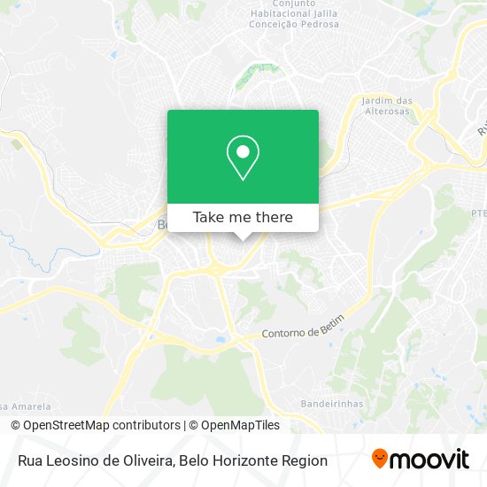 Rua Leosino de Oliveira map