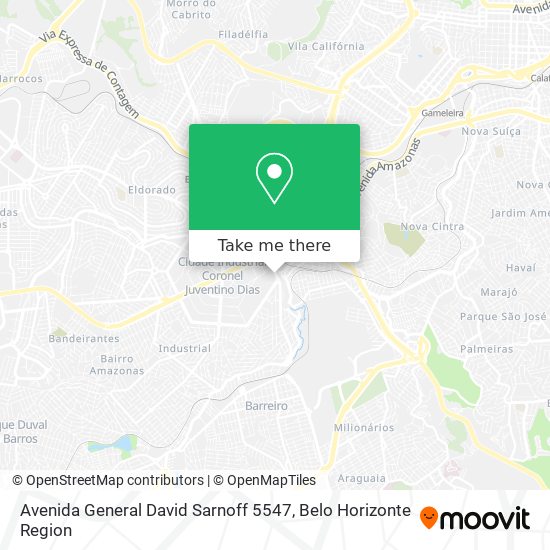 Mapa Avenida General David Sarnoff 5547