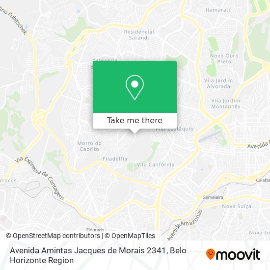 Avenida Amintas Jacques de Morais 2341 map
