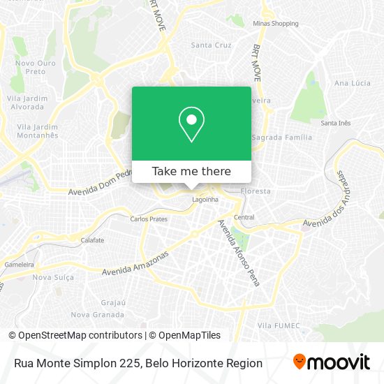 Rua Monte Simplon 225 map