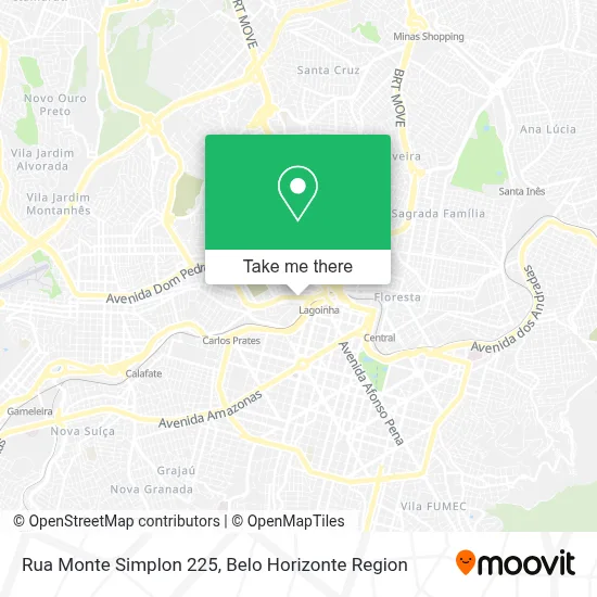 Rua Monte Simplon 225 map