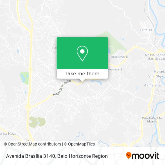 Avenida Brasília 3140 map