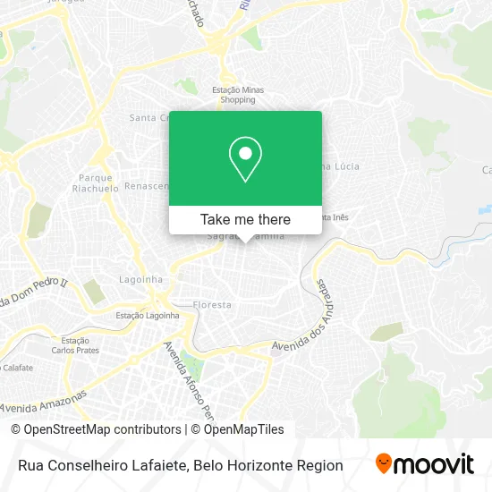 Rua Conselheiro Lafaiete map