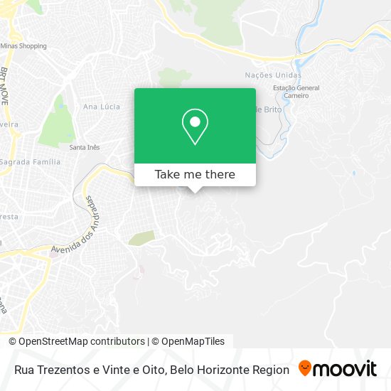 Rua Trezentos e Vinte e Oito map