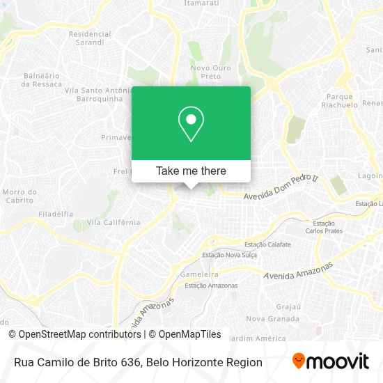 Rua Camilo de Brito 636 map