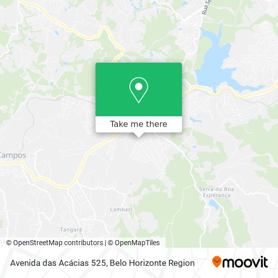 Avenida das Acácias 525 map