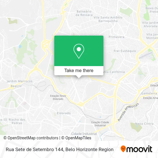 Rua Sete de Setembro 144 map