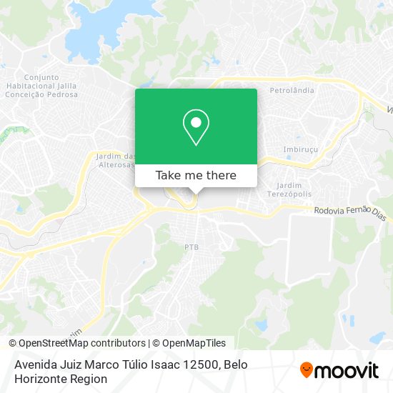 Avenida Juiz Marco Túlio Isaac 12500 map